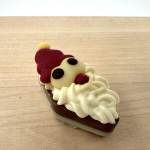 Joulupukki kakkupala konvehti 1kpl