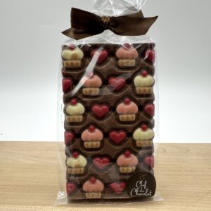 Sydän-kuppikakku suklaalevy 150g